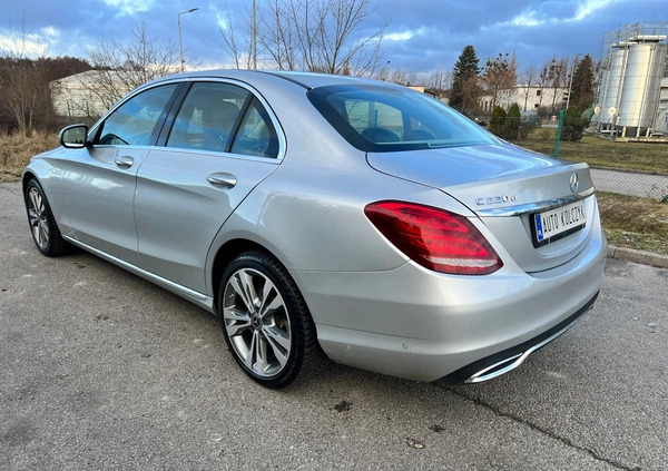 Mercedes-Benz Klasa C cena 74999 przebieg: 449000, rok produkcji 2018 z Tarnogród małe 277